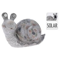ProGarden Snail with Solar Light Decoration MGO