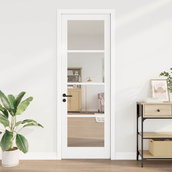 vidaXL Interior Door ORKDAL White Primed 78 x 232 cm