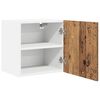 vidaXL Hanging Cabinet 2 pcs Old Wood and White 40 x 31 x 40 cm