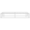vidaXL Bed Frame without Mattress White 180x200 cm Super King Metal