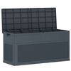 vidaXL Garden Storage Box 320 L Anthracite