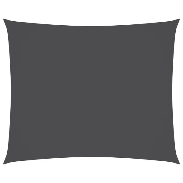 vidaXL Sunshade Sail Oxford Fabric Rectangular 2.5x3.5 m Anthracite