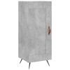 vidaXL Highboard Concrete Grey 34.5x34x180 cm Engineered Wood
