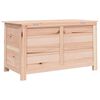vidaXL Outdoor Cushion Box 100x50x56 cm Solid Wood Fir