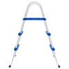 vidaXL Pool Ladder Blue and White 84 cm Steel