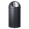 Practo Home Waste Bin Retro 35 L Matt Black
