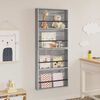 vidaXL Magazine Rack 2 pcs Grey Sonoma 60 x 12 x 70 cm Engineered Wood