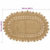 vidaXL Rug Brown 152 x 245 cm Jute