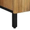 vidaXL Bathroom Cabinet Brown 38x33x160 cm Solid Wood Mango