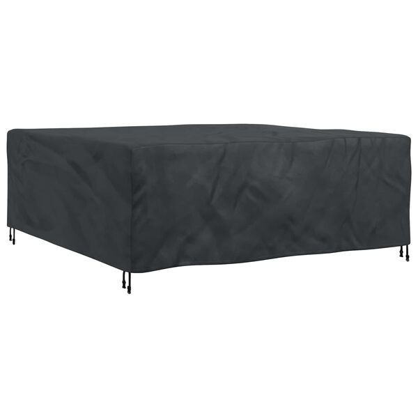 vidaXL Furniture Cover Plain Black 200 x 200 x 90 cm 600D
