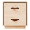 vidaXL Bedside Cabinets 2 pcs 40x34x45 cm Solid Wood Pine