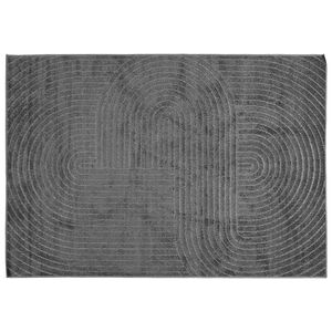 vidaXL Indoor and Outdoor Rug PALMERAS Anthracite 170 x 120 cm