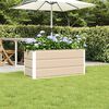 vidaXL Planter Ivory 100 x 40 x 45 cm Steel
