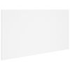 vidaXL Bed Headboard White 160x1.5x80 cm Engineered Wood