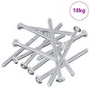 vidaXL Screw 1000 pcs Silver M6 x 100 mm Steel