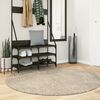 vidaXL Rug ISTAN High Pile Shiny Look Beige &Oslash; 160 cm