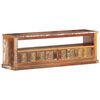 vidaXL TV Cabinet with Buddha Cladding 120x30x40 cm Reclaimed Wood