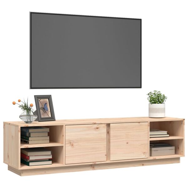vidaXL TV Cabinet 156x40x40 cm Solid Wood Pine