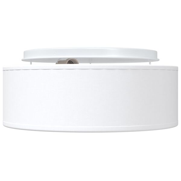 vidaXL Ceiling Lamp White 30 x 13.5 cm Fabric