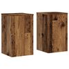 vidaXL Plant Stand 2 pcs Old Wood 30 x 30 x 50 cm Engineered Wood