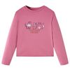 Kids' T-shirt with Long Sleeves Raspberry 140