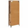 vidaXL Highboard Old Wood 69.5 x 34 x 180 cm Engineered Wood
