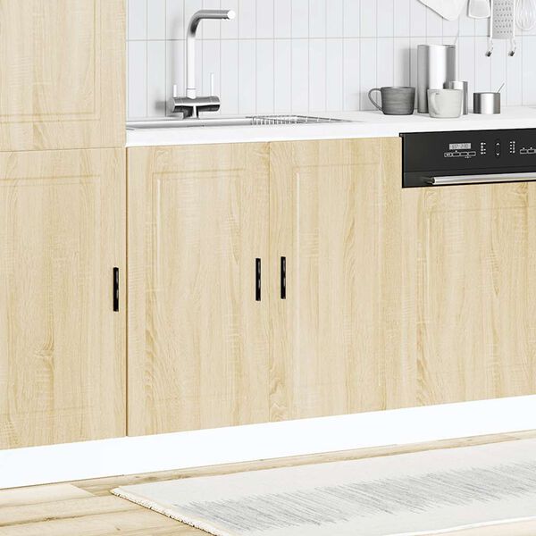 vidaXL Sink Base Cabinet&nbsp;"Porto" Sonoma Oak 80x46x81.5 cm&nbsp;Engineered Wood