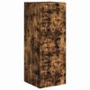 vidaXL TV Wall Cabinet 30 x 31 x 80 cm Smoked Oak Engineered Wood