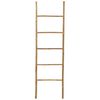 vidaXL Towel Ladder with 5 Rungs 170 cm Bamboo