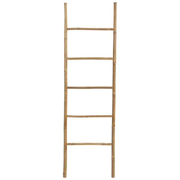 vidaXL Towel Ladder with 5 Rungs 170 cm Bamboo
