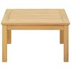 vidaXL Garden Coffee Table 60x60x36 cm Solid Acacia Wood