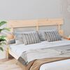 vidaXL Bed Headboard 204x3x81 cm Solid Wood Pine