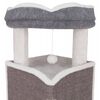 TRIXIE Cat Tower Arma Grey Blue and White