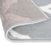 vidaXL Runner Rug BCF Grey and White 80x250 cm