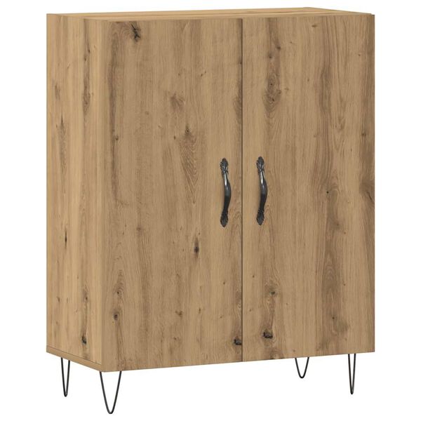 vidaXL Sideboard Artisan Oak 69.5x34x90 cm Engineered Wood