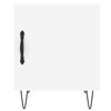 vidaXL Bedside Cabinets 2 pcs White 40x40x50 cm Engineered Wood