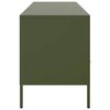 vidaXL TV Cabinet Olive Green 100.5x39x50.5 cm Steel