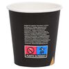 vidaXL Coffee Paper Cups 200 ml 1000 pcs Black