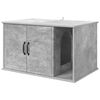 vidaXL Cat House Concerte 85 x 55 x 50 cm Engineered Wood