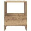 vidaXL Magazine Rack Artisan Oak 35 x 30 x 45 cm