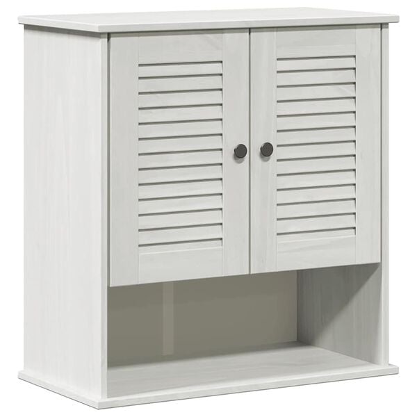 vidaXL Bathroom Cabinet with Shelf VIGO White and Antique White