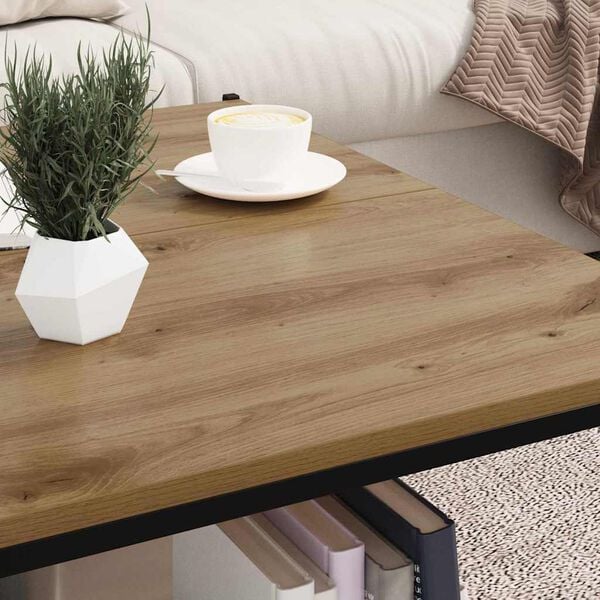 vidaXL Bookshelf Board 4 pcs Brown 80 x 40 x 1.5 cm Engineered Wood