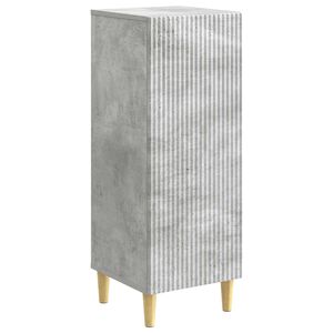 vidaXL Sideboard Concrete Grey 33 x 34.5 x 90 cm Engineered Wood