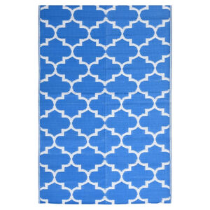vidaXL Outdoor Rug ARAKIL Blue 120x180 cm PP