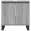 vidaXL Bathroom Cabinet Grey Sonoma 58x33x60 cm Engineered Wood