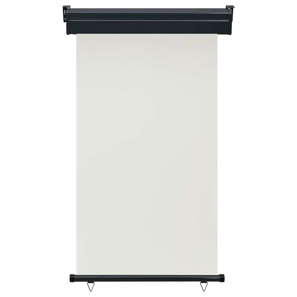 vidaXL Balcony Side Awning 105x250 cm Cream