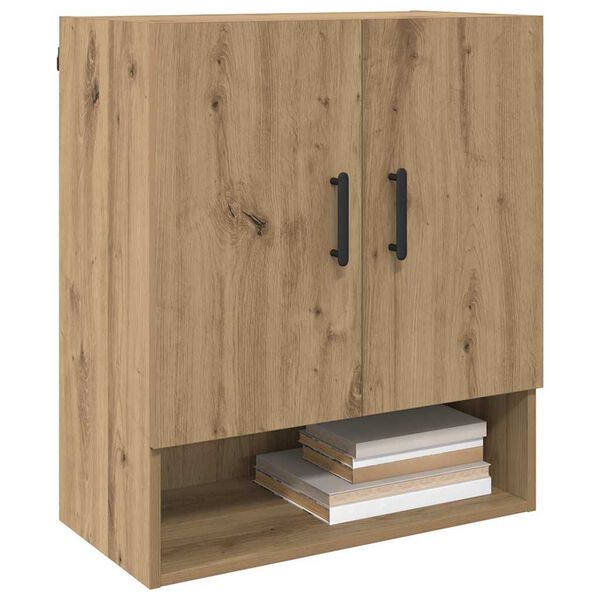 vidaXL Wall-Mounted Cabinet Wall-mounted Artisan Oak 60 x 31 x 70 cm