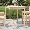 vidaXL Garden Table 121x82.5x110 cm Solid Wood Pine