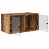 vidaXL Wall Cabinets 2 pcs Old Wood 68 x 37 x 35 cm Engineered Wood
