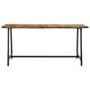 vidaXL Dining Table 160x80x75 cm Solid Wood Mango